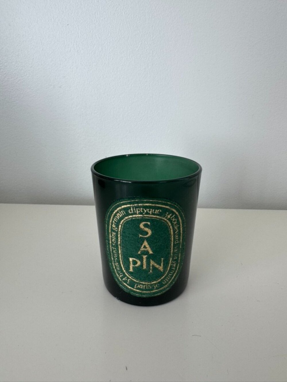 Diptyque Sapin empty candle jar